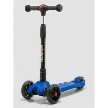 Fun Kids dečiji trotinet Funny sa svetlećim točkovima S920-BLUE Fun Kids dečiji trotinet Funny sa svetlećim točkovima S920-BLUE